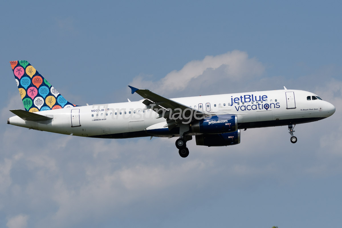 N603JB JetBlue Vacations